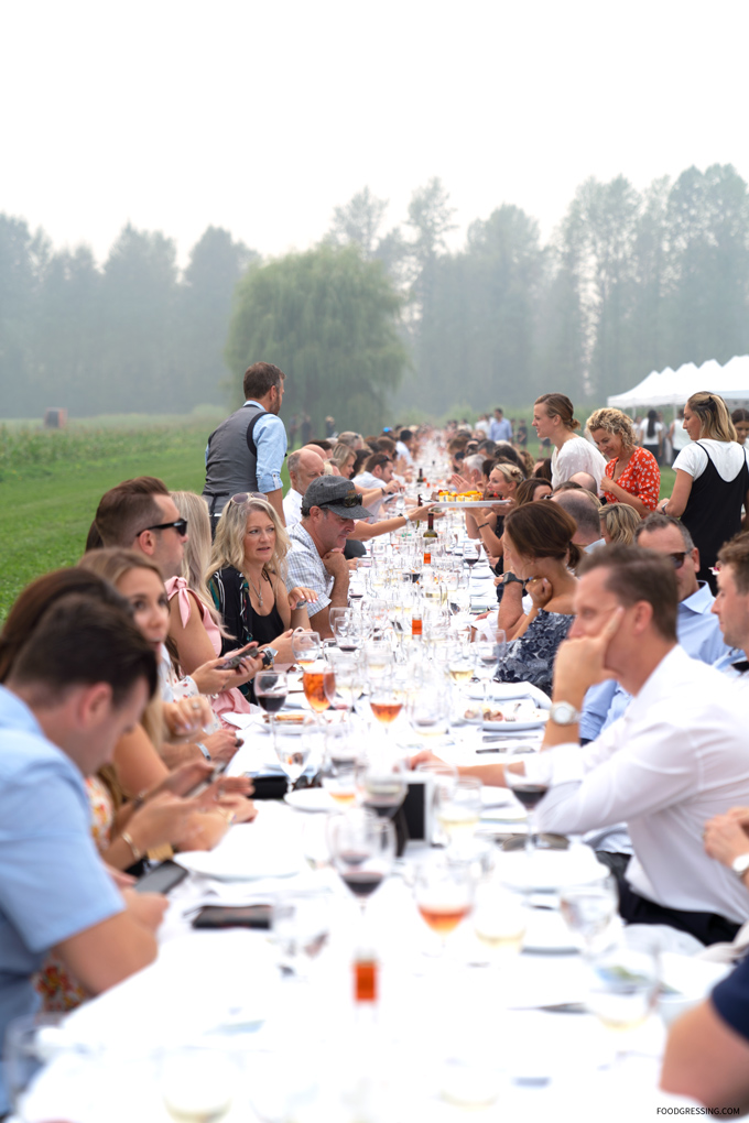 Araxi Longtable Dinnaer 2018 North Arm Farm Pemberton BC