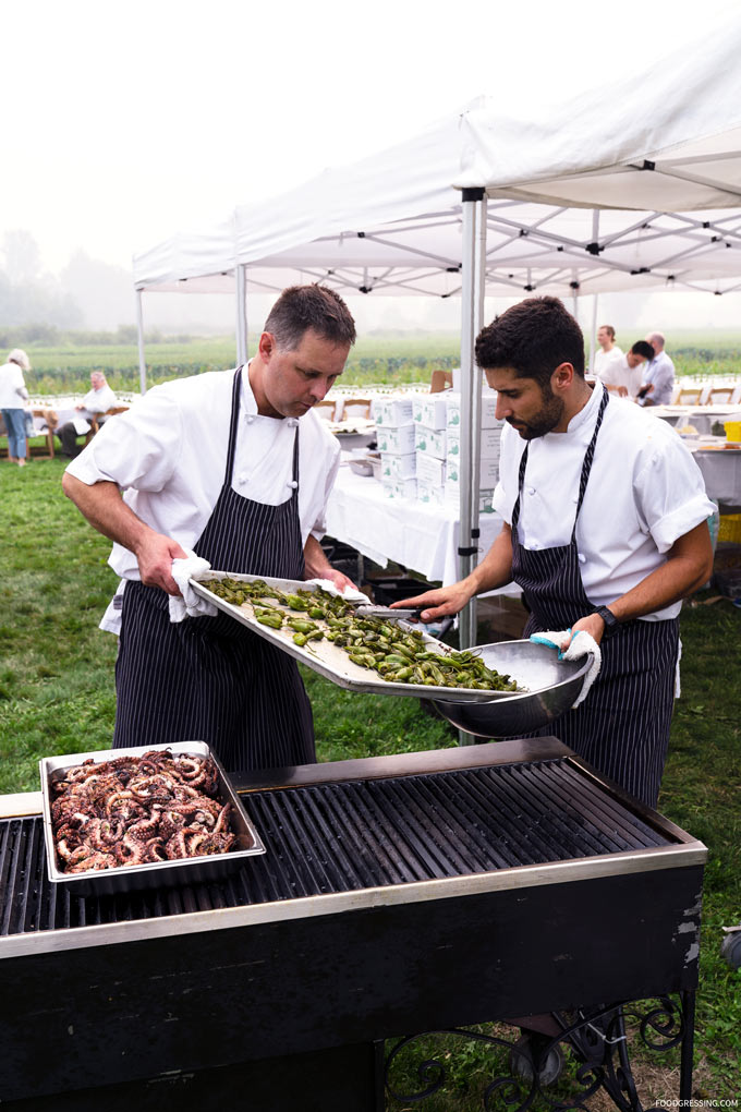 Araxi Longtable Dinnaer 2018 North Arm Farm Pemberton BC