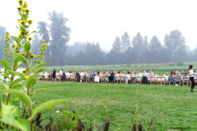 Araxi Longtable Dinnaer 2018 North Arm Farm Pemberton BC