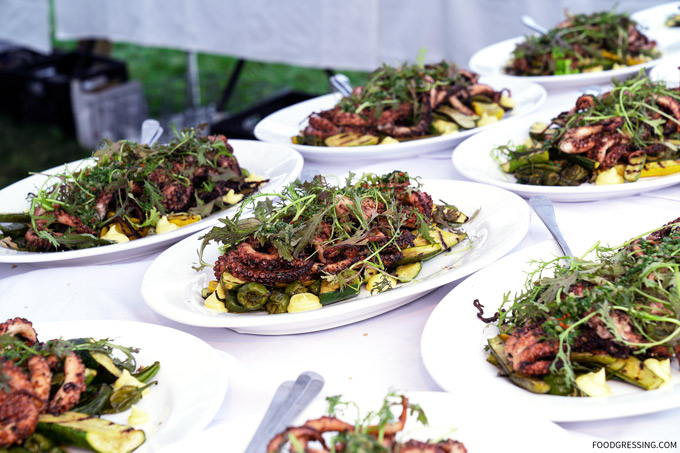 Araxi Longtable Dinnaer 2018 North Arm Farm Pemberton BC