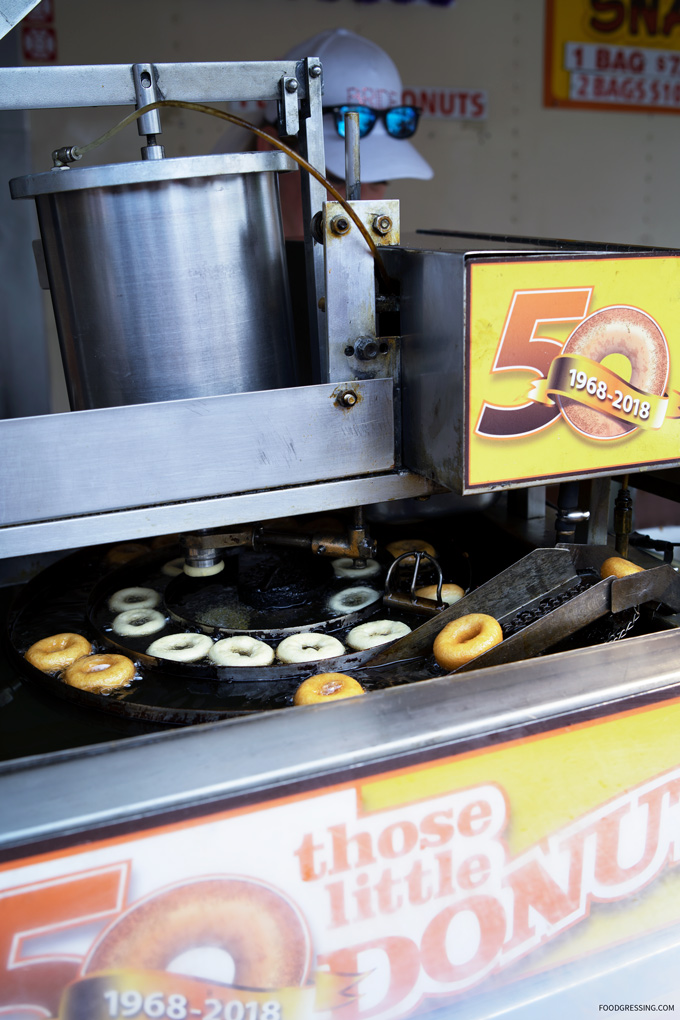 mini donuts pne food 2018 vancouver