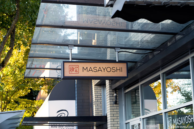 Masayoshi Vancouver Fraser Sushi Omakase