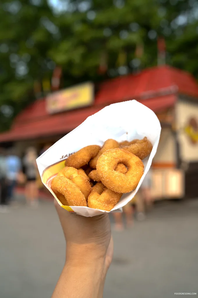 mini donuts pne food 2018 vancouver