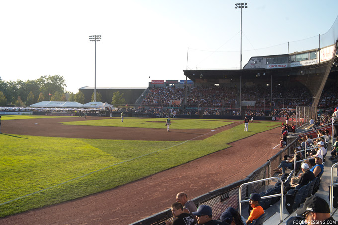 Nat Bailey Stadium Food Options during Vancouver Canadians Game 2018