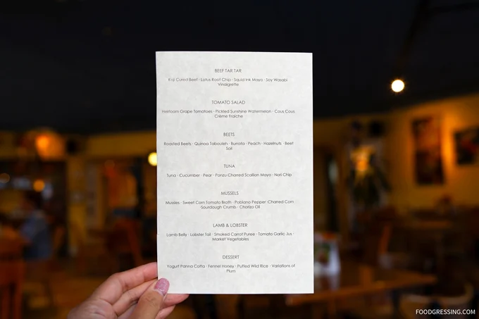 "Flavours of Summer Part II" Farm-to-Table Pop-up Dinner