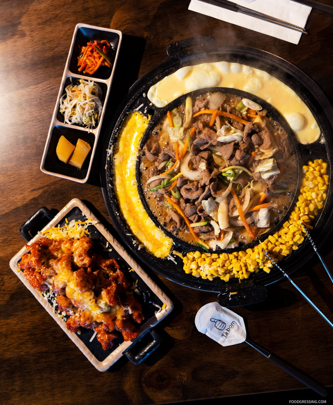 Ta Bom Korean Cuisine Robson Street Downtown Vancouver