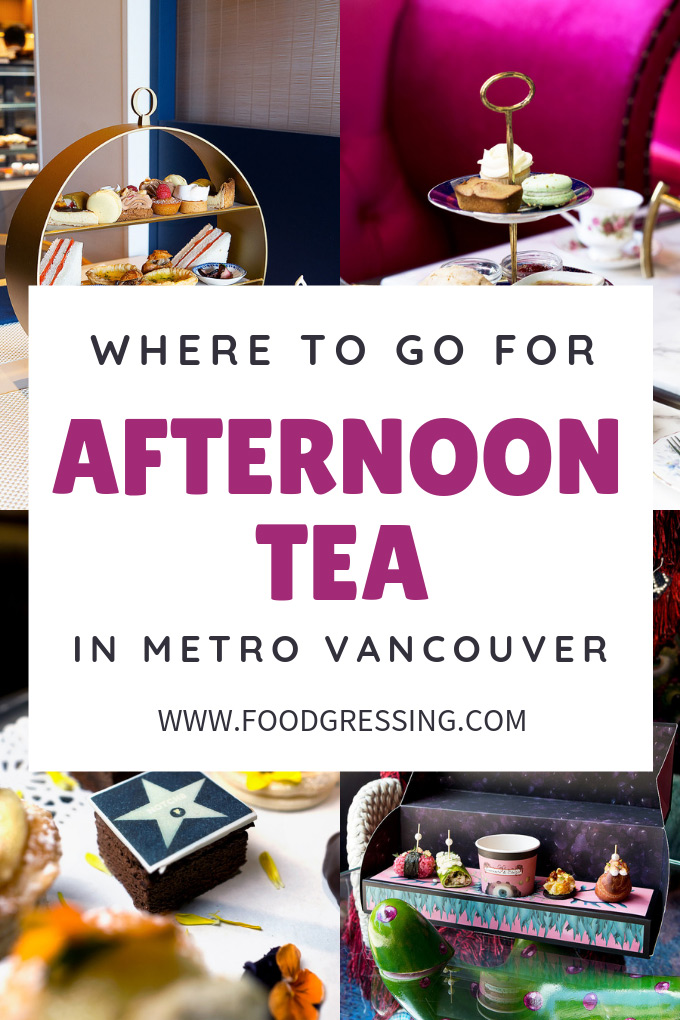 Where to go for Afternoon Tea in Metro Vancouver (Burnaby Richmond Coquitlam White Rock Surrey Langley)