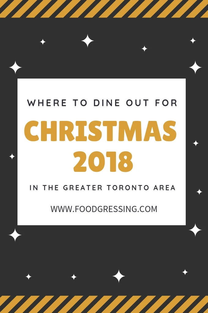 christmas dinner 2018 toronto