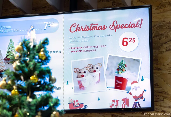 `720 sweets tnt metrotown christmas menu 2018