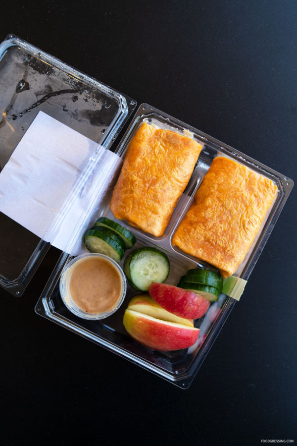 Starbucks Chicken Wrap Protein Box [Review] Foodgressing