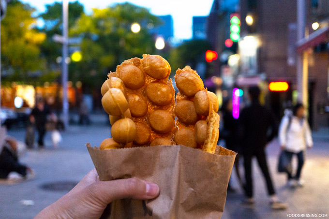 Dragon's beard candy Montreal Quebec Chinatown