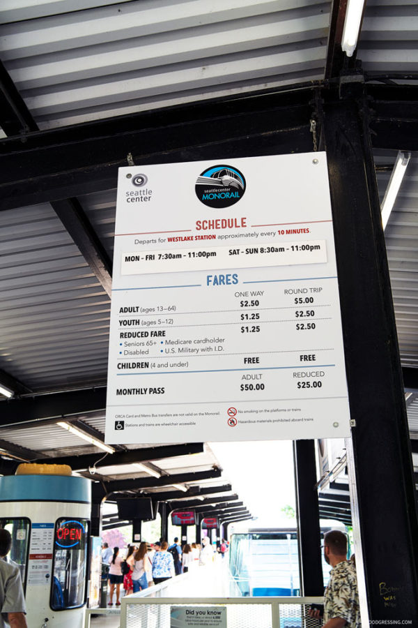 SEATTLE CENTER MONORAIL TICKETS visual data 5