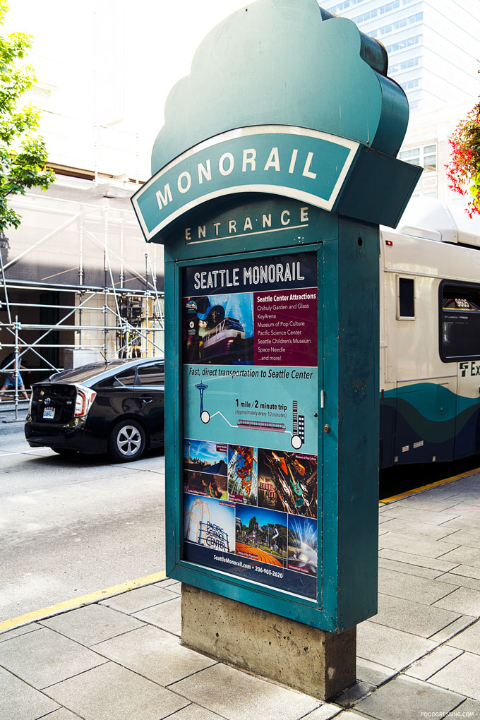 things to do in seattle: seattle monorail