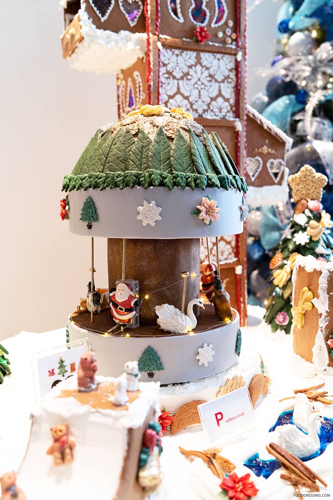 Gingerbread Lane Hyatt Regency Vancouver 2018