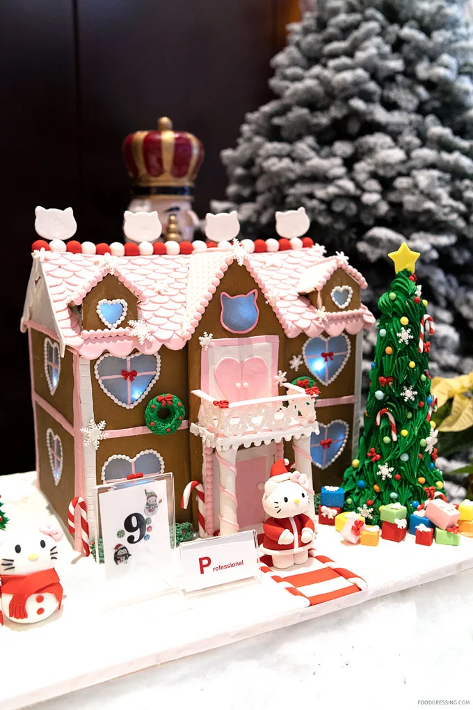 Gingerbread Lane Hyatt Regency Vancouver 2018