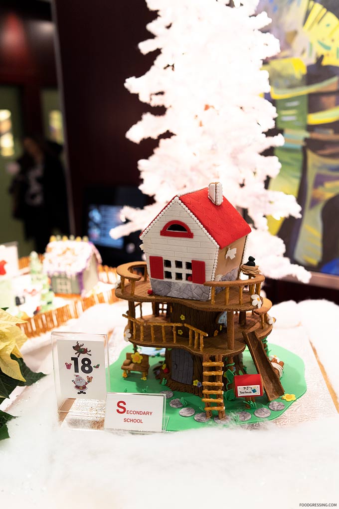 Gingerbread Lane Hyatt Regency Vancouver 2018