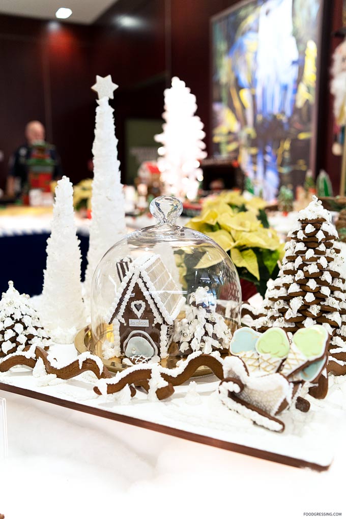 Gingerbread Lane Hyatt Regency Vancouver 2018 | Foodgressing