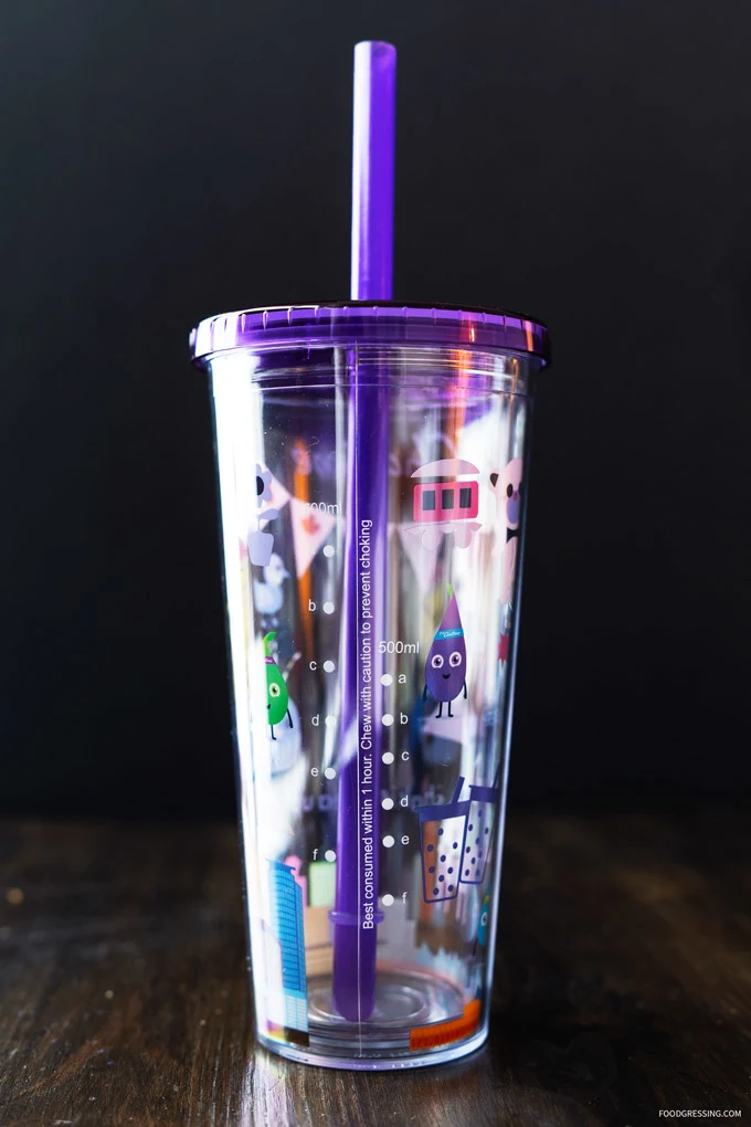 Chatime Reusable Cup and Straw Canada Vancouver 2019