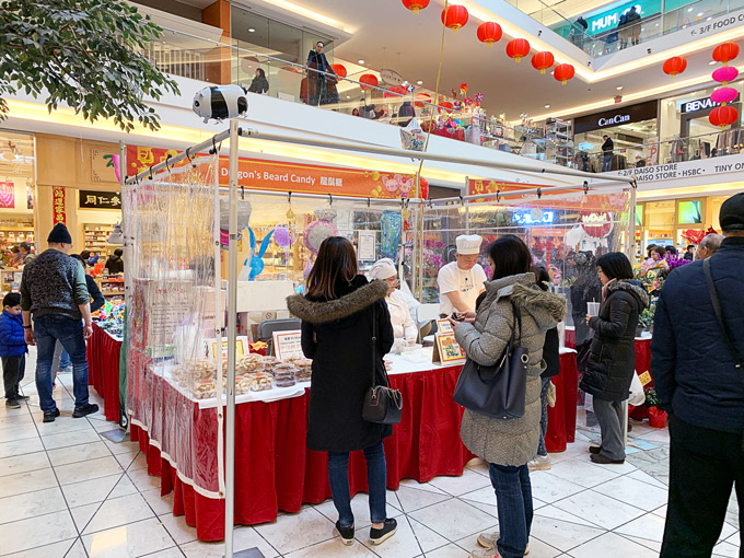 Dragon's Beard Candy at Aberdeen Centre in Richmond 2019