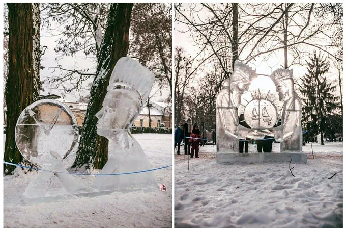 Ice Sculpture Festival (Druskininkai, Lithuania) | 8 Ice Sculpture Festivals in Europe to Visit