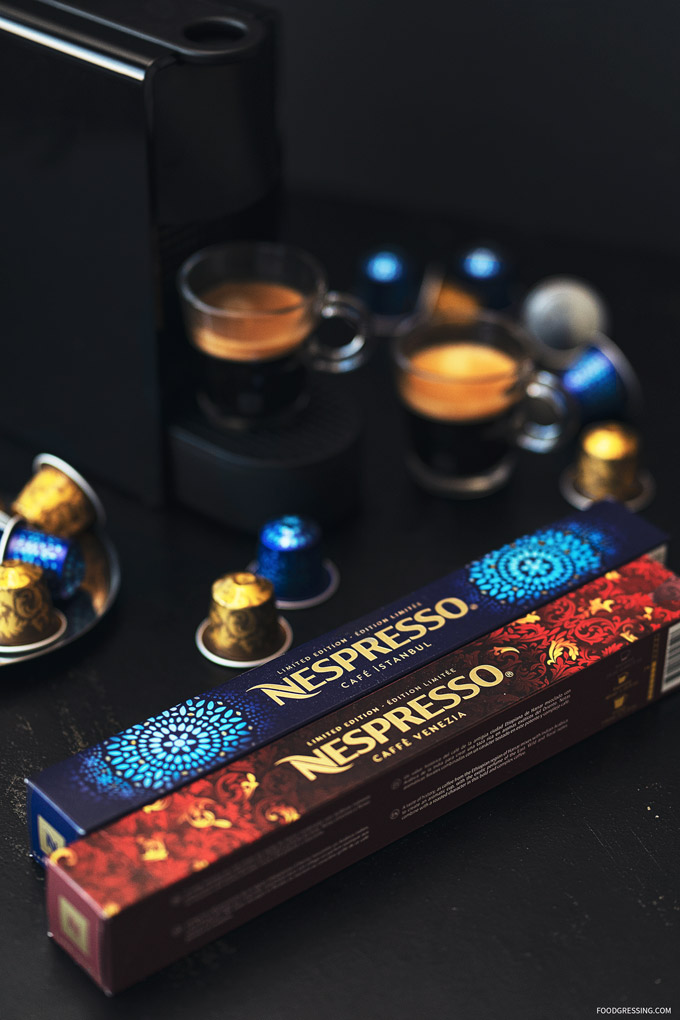 Nespresso Limited Edition Coffees: Café Istanbul and Caffè Venezia