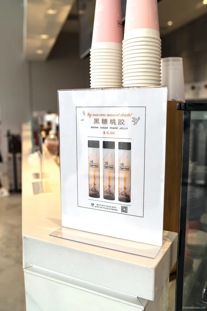 Spiritea Aberdeen Centre Richmond launches Brown Sugar Peach Jelly