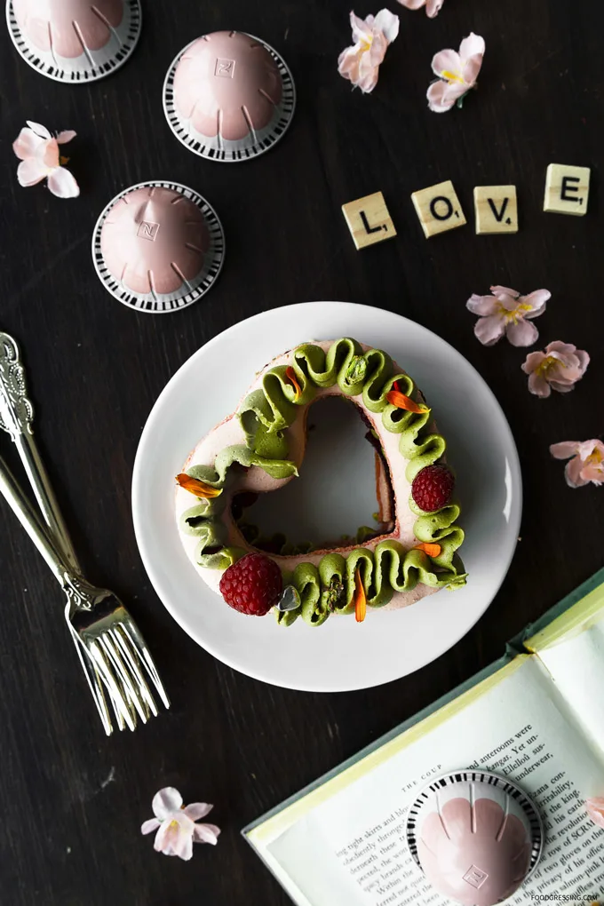 National Pistachio Day 2019: February 26 - Pistachio Raspberry Rose Macaron