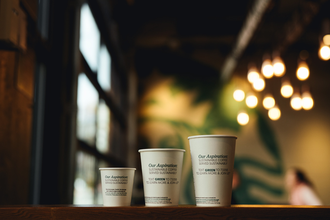 Starbucks Greener Cup Strawless Lid
