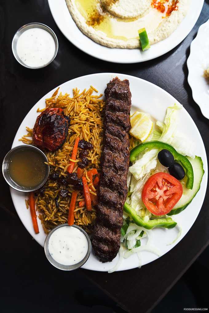 Vancouver Robson Street Middle Eastern Cuisine: Kabsa House