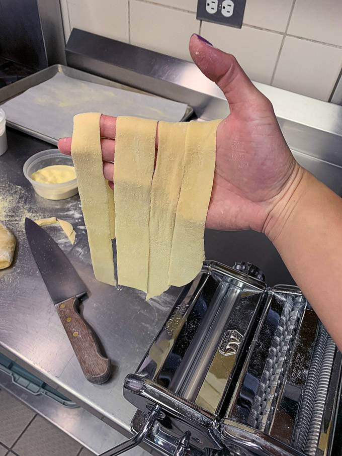 Vancouver Pasta Making Class: Imagine the Pastabilities at Pacific Institute of Culinary Arts PICA Granville Island 2019