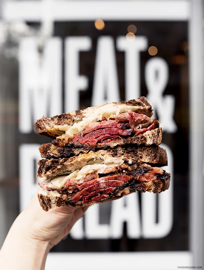 Meat & Bread Limited Time Reuben Sandwich: April 11 - 13, 2019 | Meat & Bread Reuben