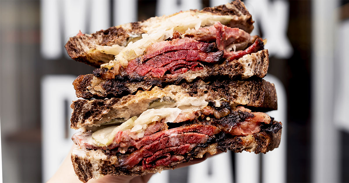 Meat Bread Limited Time Reuben Sandwich: April 11 13 2019 Meat Bread Limited Time Reuben Sandwich: April 11 13 2019