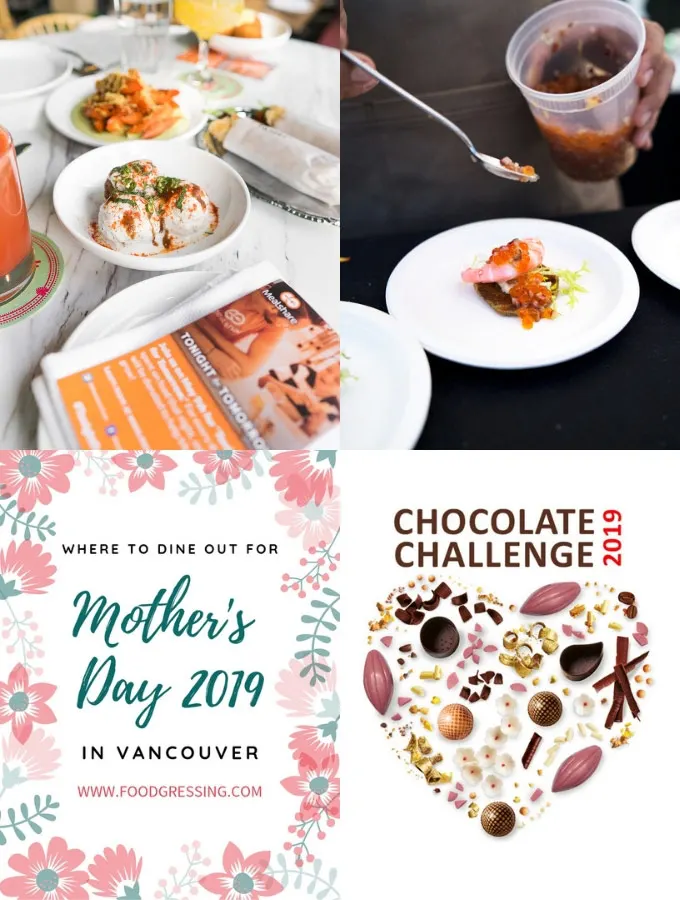 Metro Vancouver May 2019 Events, Openings and Menu Launches