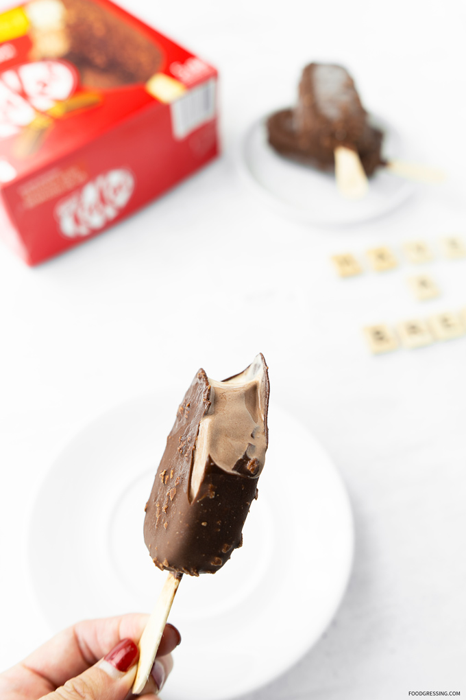 Nestle KitKat Frozen Dessert Bars Ice Cream Bars Review 2019