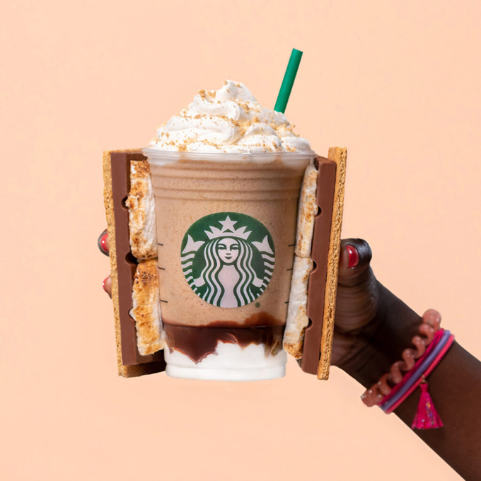 Starbucks Summer Drinks 2019 Starbucks S'more Frappuccino Mocha Cookie Crumble Frappuccino Caramel Ribbon Crunch Frappuccino﻿ Dragon Drink