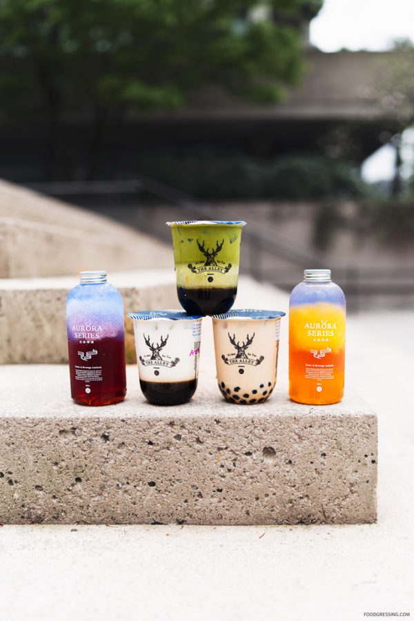 Newly Open The Alley Bubble Tea Vancouver Brown Sugar Deerioca