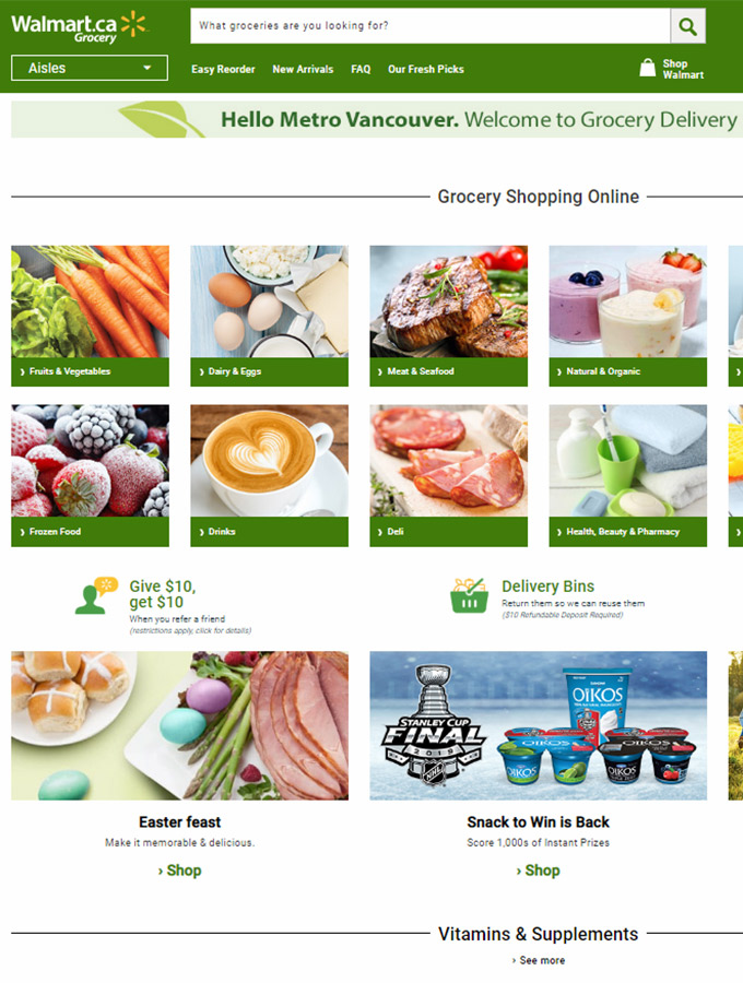 Walmart Online Grocery Promo Code for New Customers | $10 ...