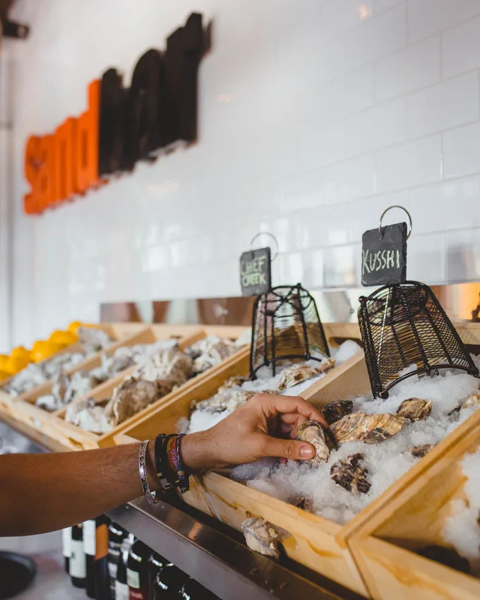 sandbar oyster bar granville island vancouver