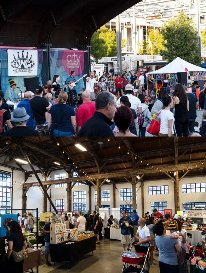 North Vancouver Shipyards Friday Night Market 2019 May 3 Sept 27