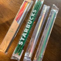 Starbucks reusable straws 2019