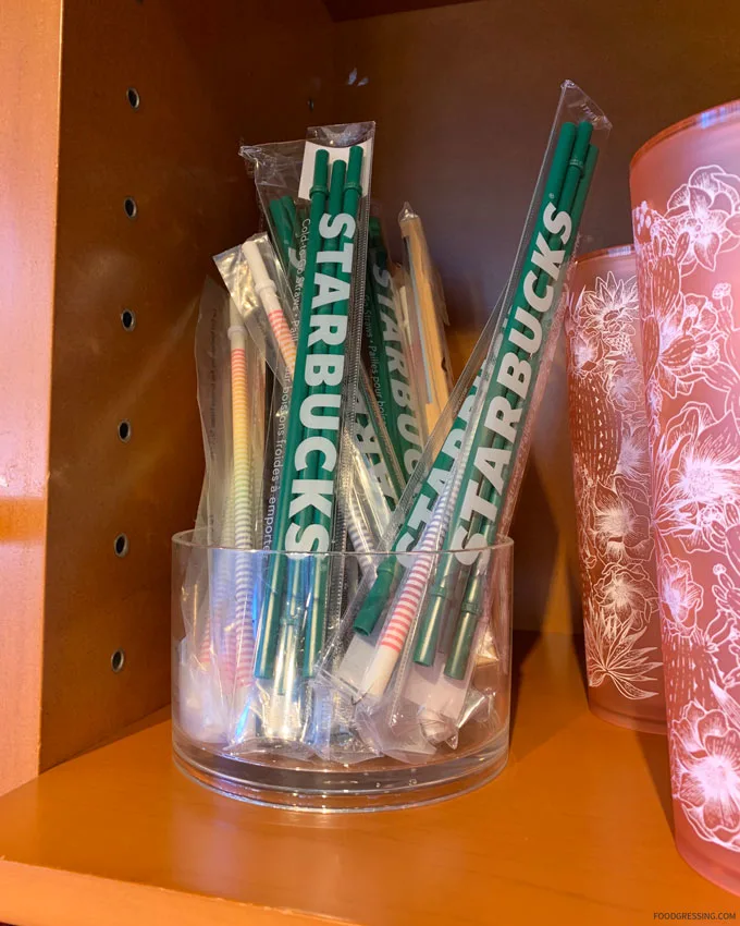 Starbucks Reusable Straws: Singles & Packs