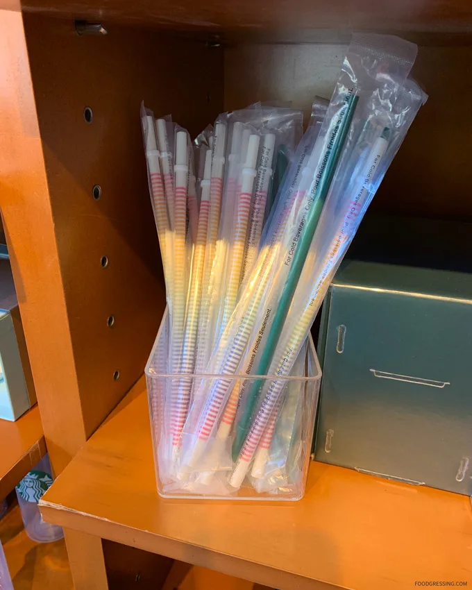 Starbucks Reusable Straws: Singles & Packs