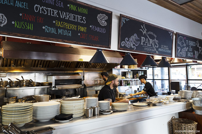 Papi’s Seafood & Oyster Bar Vancouver West End English Bay