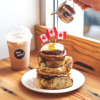 Grounds for Coffee Maple Cinnamon Buns for Canada Day 2019