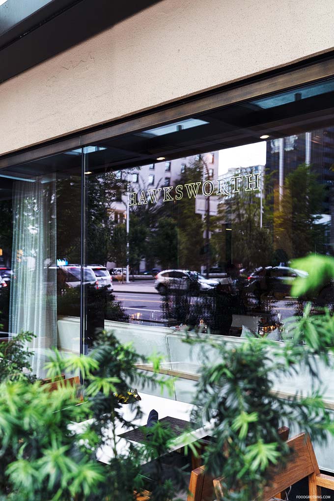 Hawksworth Restaurant Express Dinner Menu available 5 pm - 6 pm Daily