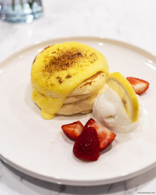Fufú Japanese Soufflé Pancake Cafe in Vancouver Foodgressing