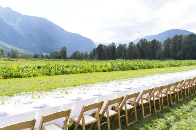 Araxi Restaurant Longtable Dinner 2022
