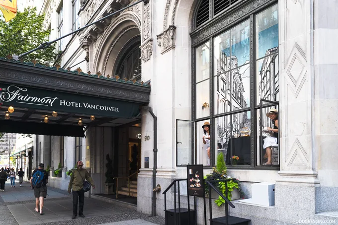 Tea in the Window Returns to Fairmont Hotel Vancouver