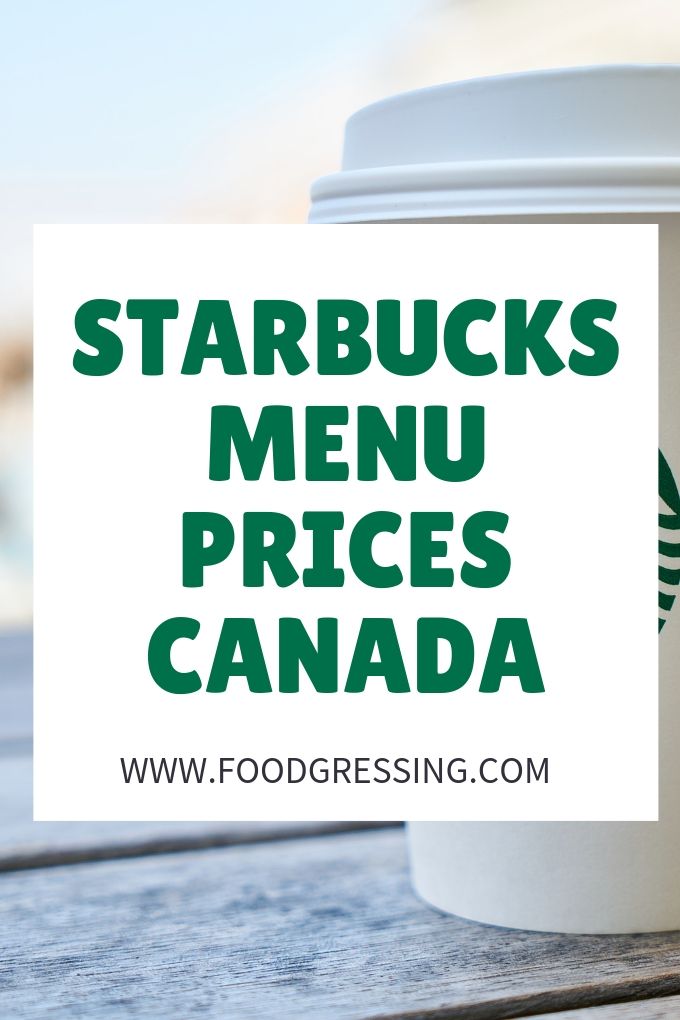 Starbucks Prices Canada Drinks Food Menu Foodgressing,Small Parrots Name