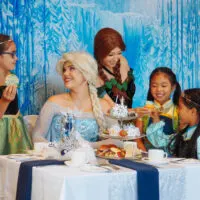 Hilton Vancouver Metrotown Frozen-Theme Afternoon Tea